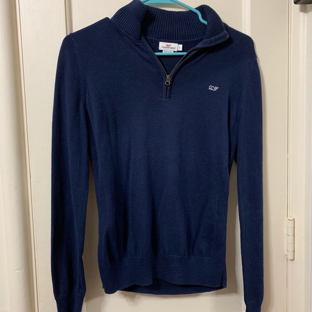 Vineyard Vines Quarter Zip Sweater